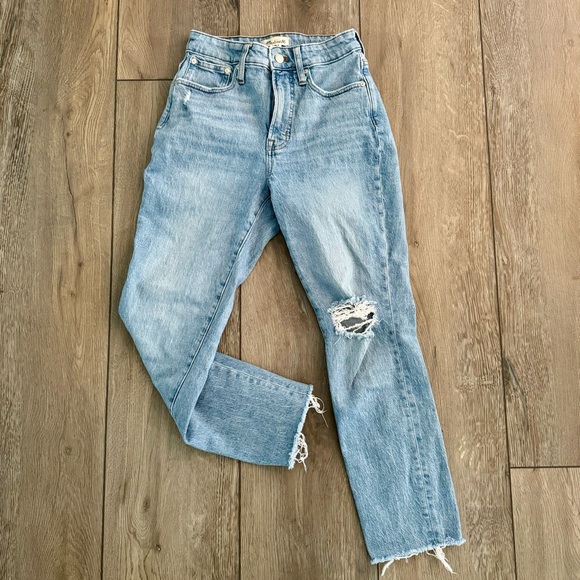 MADEWELL The Curvy Perfect Vintage Jean in Coney Wash ND630 Women’s Sz 26 - Picture 3 of 12